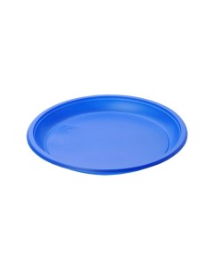 Набор тарелок синие 21 см 12 шт Мистерия
