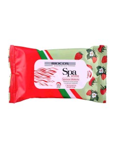Влажные салфетки SPA Aroma Лесная ягода 15 шт Biocos