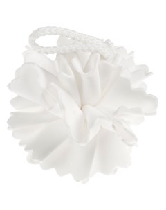 Мочалка спонж губка цветок белая 11 см Brillantine