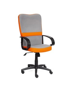 Кресло компьютерное серый оранжевый 126х60х46 см Tc