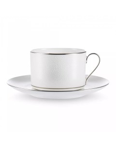 Чашка чайная с блюдцем Narumi Белый жемчуг 270 мл