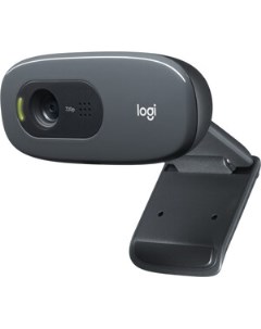 Веб камера C270 HD 720p 30fps фокус постоянный угол обзора 60 кабель 1 5м M N V U0018 Logitech