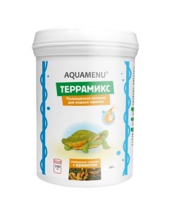 АКВА МЕНЮ ТЕРРАМИКС Основной корм для водных черепах с креветками 60 гр Аква меню
