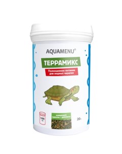 АКВА МЕНЮ ТЕРРАМИКС Основной корм для водных черепах с гаммарусом 20 гр Аква меню