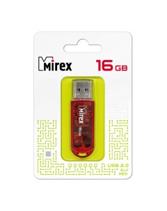 Флешка 13600 FMURDE16 16GB Elf USB 2 0 Красный Mirex