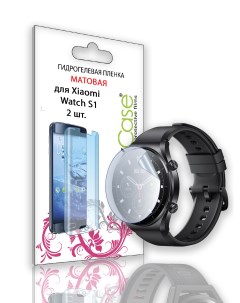 Гидрогелевая пленка для Xiaomi Watch S1 0 14mm Front 2шт Matte 90360 Luxcase