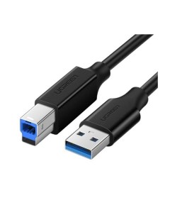 Кабель US210 10372 USB 3 0 AM to BM Print Cable 2 м черный Ugreen