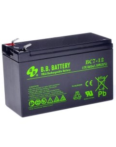 Батарея для ИБП BC 7 2 12 Bb battery