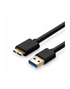 Кабель US130 10840 USB 3 0 A Male to Micro USB 3 0 Male Cable 0 5 м черный Ugreen