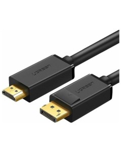 Кабель DP101 10202 DP Male to HDMI Male Cable 2 м черный Ugreen