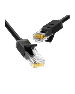 Кабель сетевой NW102 20161 Cat 6 8 Core U UTP Ethernet Cable 3м черный Ugreen