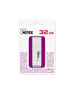 Флешка LINE 32 Gb WHITE Mirex