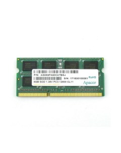 Оперативная память DDR3 8GB 1600MHz SO DIMM PC3 12800 CL11 1 35V Retail 512 8 AS08GFA60CATBGJ DV 08G Apacer