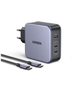 Сетевое зарядное устройство CD289 90549 Nexode USB A 2 USB C 140W Black Ugreen
