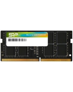 Модуль памяти SODIMM DDR4 8GB SP008GBSFU320X02 PC4 25600 3200MHz CL22 260 pin 1 2В single rank Retai Silicon power
