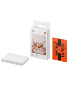 Бумага Mi Portable Photo Printer Paper 2x3 inch 20 листов TEJ4019GL Xiaomi