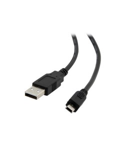 Аксессуар RCC 100 USB A MiniUSB B Black 15119418 Ritmix