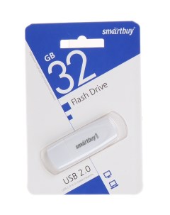 USB Flash Drive 32Gb Scout White SB032GB2SCW Smartbuy