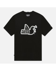 Мужская футболка Outline Dove Peaceful hooligan