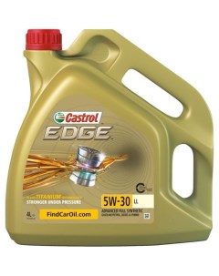 Моторное масло EDGE C3 5W 30 4л синтетическое Castrol