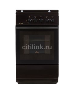 Газовая плита FG 2402 B газовая духовка сталь коричневый Flama