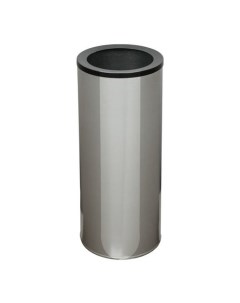 Урна У250 для мусора круглая 30л серый черный Titan