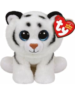 Мягкая игрушка Beanie Babies Tundra Тигренок белый 15 см Ty