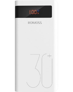 Внешний аккумулятор Sense 8P белый PHP30 Pro Romoss