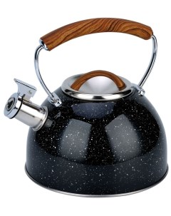Чайник для плиты BH 9919 черный мрамор Bohmann
