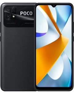 Телефон C40 3 32Gb черный Poco