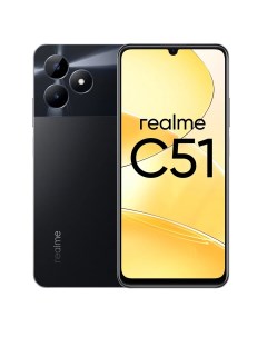 Телефон C51 4 128Gb черный RMX3830 Realme