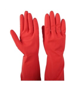 Хозяйственные латексные перчатки Доляна