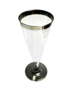 Одноразовый прозрачный бокал для шампанского Ооо комус