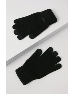 Шерстяные перчатки с логотипом бренда Pulka