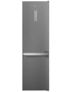 Двухкамерный холодильник HT 5201I MX нержавеющая сталь Hotpoint