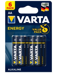 Батарейка ENERGY AA бл 6 Varta