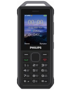 Мобильный телефон E2317 Xenium Dark Grey темно серый Philips
