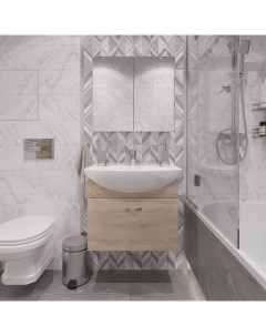 Мебель для ванной Муром 70 подвесная с сифоном Diwo