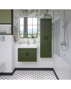 Мебель для ванной Сочи 60 подвесная зеленая Diwo