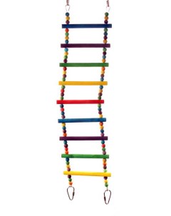 Adventure Bound Лестница подвесная для птиц Flexible Ladder мультиколор 35см Sky