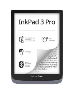 Электронная книга 740 Pro InkPad 3 Pro Metallic Grey PB740 2 J WW Pocketbook
