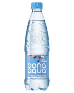 Вода питьевая негазированная 500 мл Bona aqua