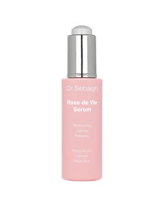 Rose de Vie Serum Сыворотка нежная роза жизни для лица шеи и области декольте Dr. sebagh