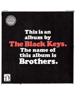 Рок The Black Keys Brothers Deluxe Remastered Anniversary Edition Black Vinyl Gatefold Wm