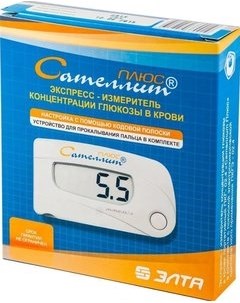 Глюкометр Сателлит Плюс ПКГ 02 4 Компания "элта"