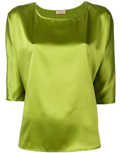 Blanca блузка с вырезом лодочкой 46 зеленый Blanca