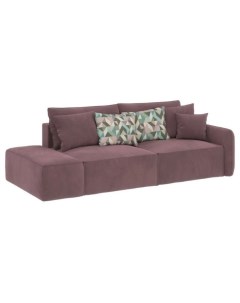 Диван прямой розовый D1 Evita Nougat D1 furniture