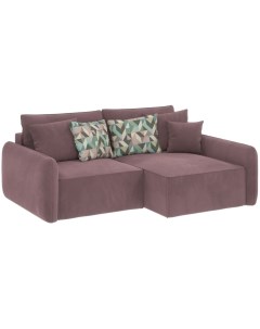 Диван угловой розовый D1 Evita Nougat D1 furniture
