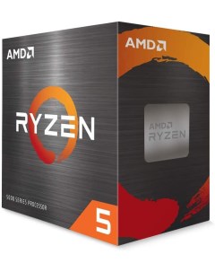 Процессор Ryzen 5 5600 Vermeer 6C 12T 3500MHz 32Mb TDP 65 Вт SocketAM4 BOX 100 100000927BOX Amd