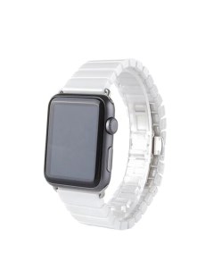 Ремешок Apple Watch 42 mm керамический белый Thl